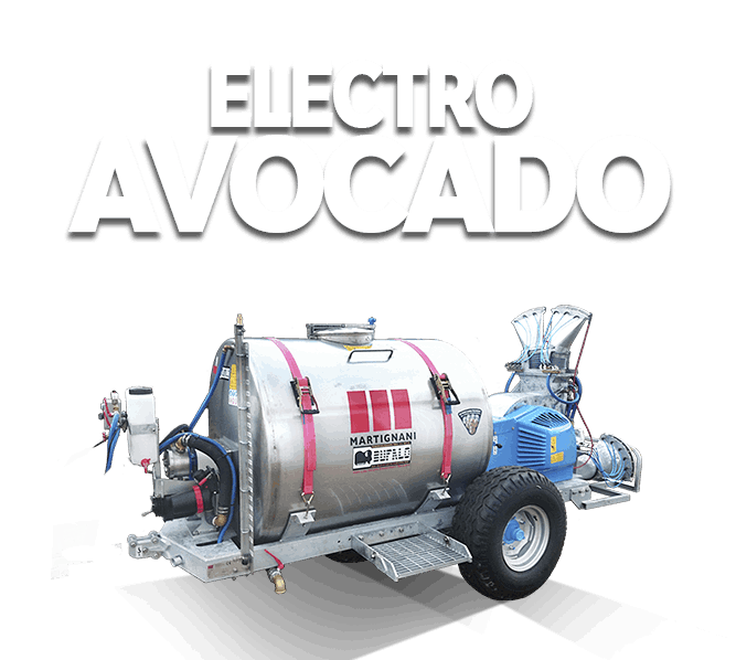 Aspersora electrostática avocado