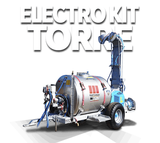 Aspersora electrostática kit electro torre