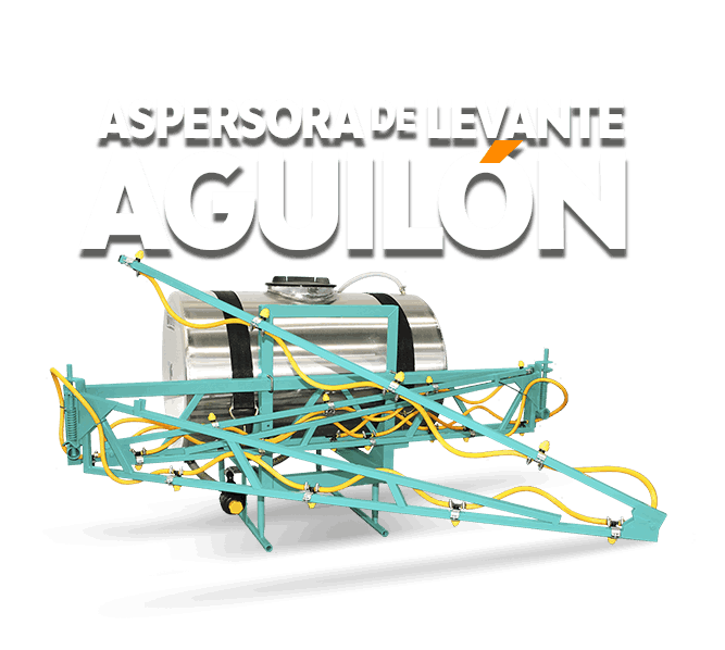Aspersora estándar de levante Aguilón